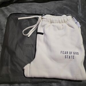 Fear of God Essentials Cream Sweatpants